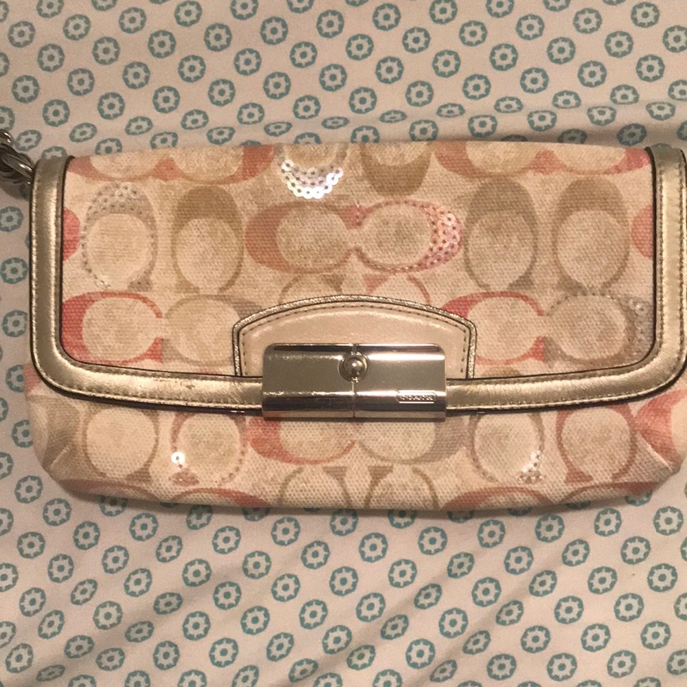 Coach wristlet